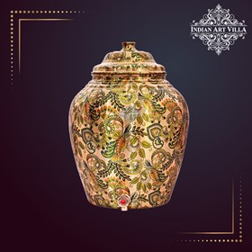 Copper Drinkware: Designer Pure Copper Pot Sets Online | IndianArtVilla 